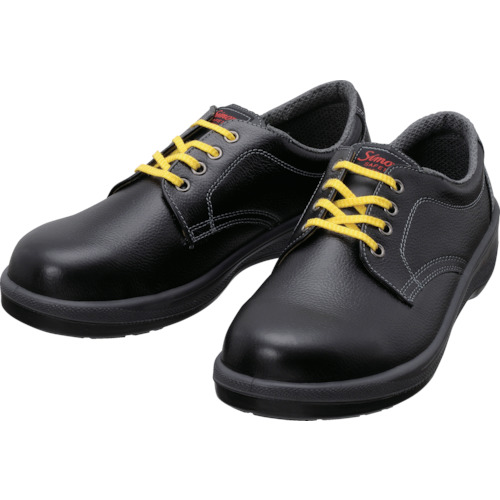 シモン　静電安全靴　短靴　７５１１黒静電靴　２３．５ｃｍ