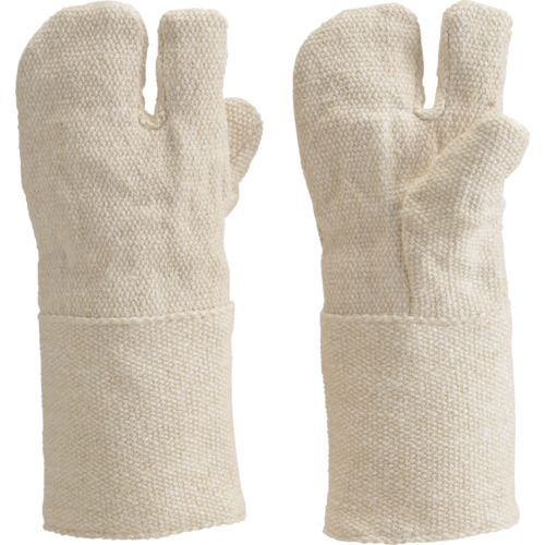 ＴＲＵＳＣＯ セラミック耐熱保護手袋 ３本指タイプ フリーサイズ