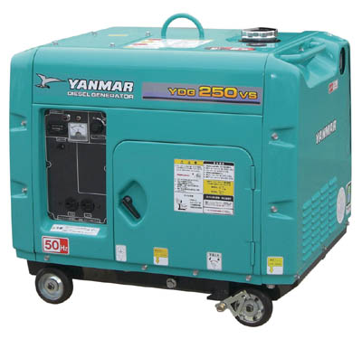 ヤンマー/YANMAR 空冷ディーゼル発電機 YDG600VST6E(4664868)-