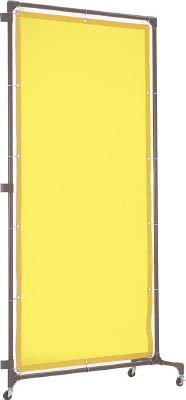 ＴＲＵＳＣＯ 溶接遮光フェンス １０２０型接続 黄